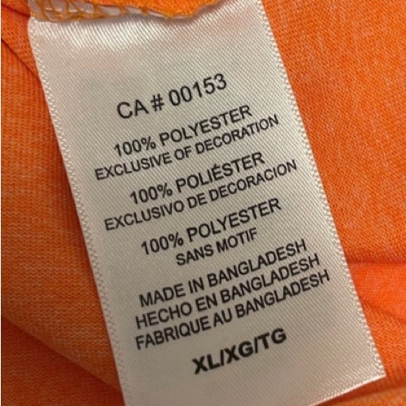 Washed- Never Worn Champion Tennessee Volunteers shirt size XL - Picture 4 of 6